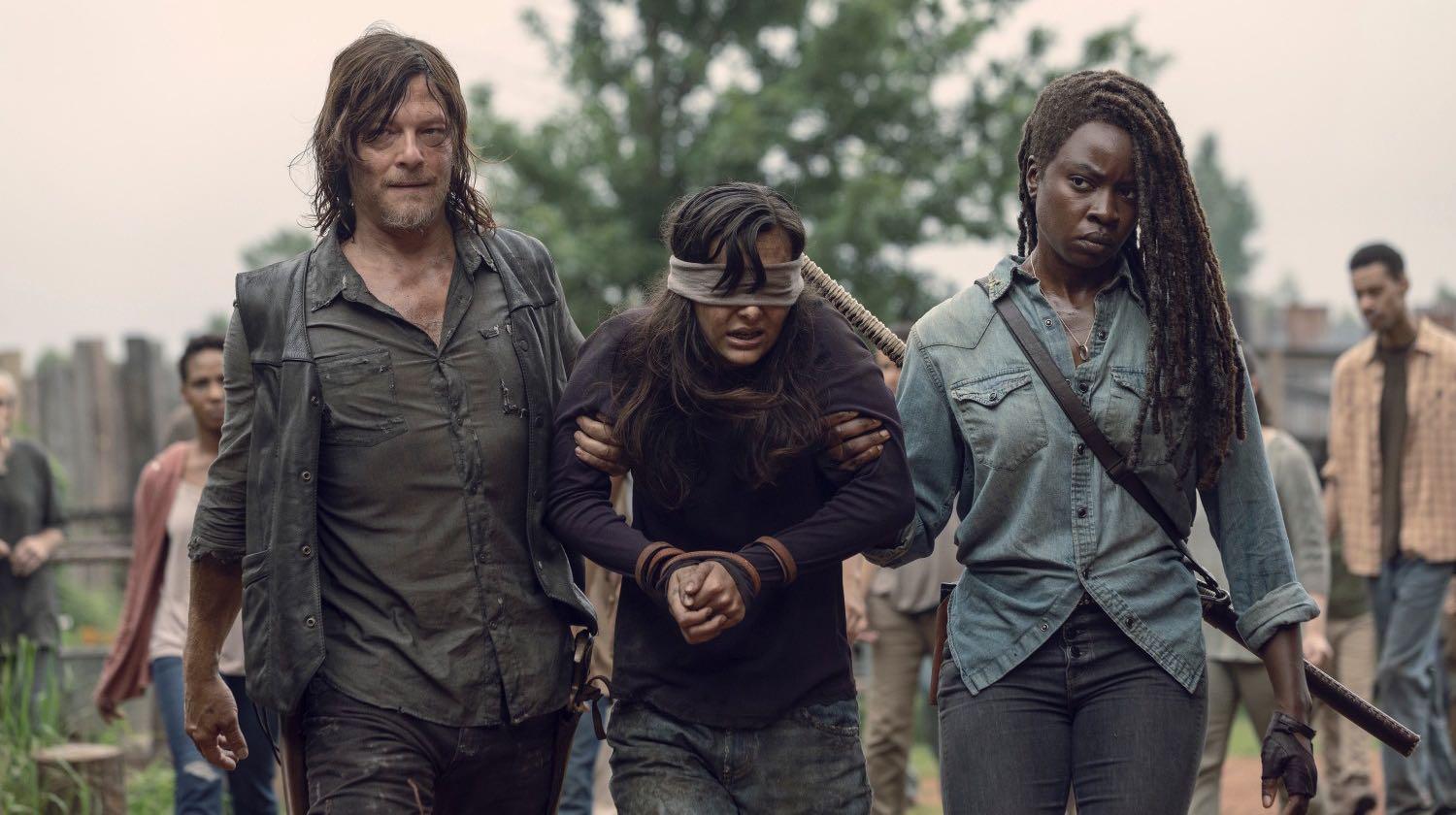 Daryl (Norman Redes) y Michonne (Danai Gurira) lideran la novena temporada de The Walking Dead, a estrenarse en Netlix durante abril de 2020