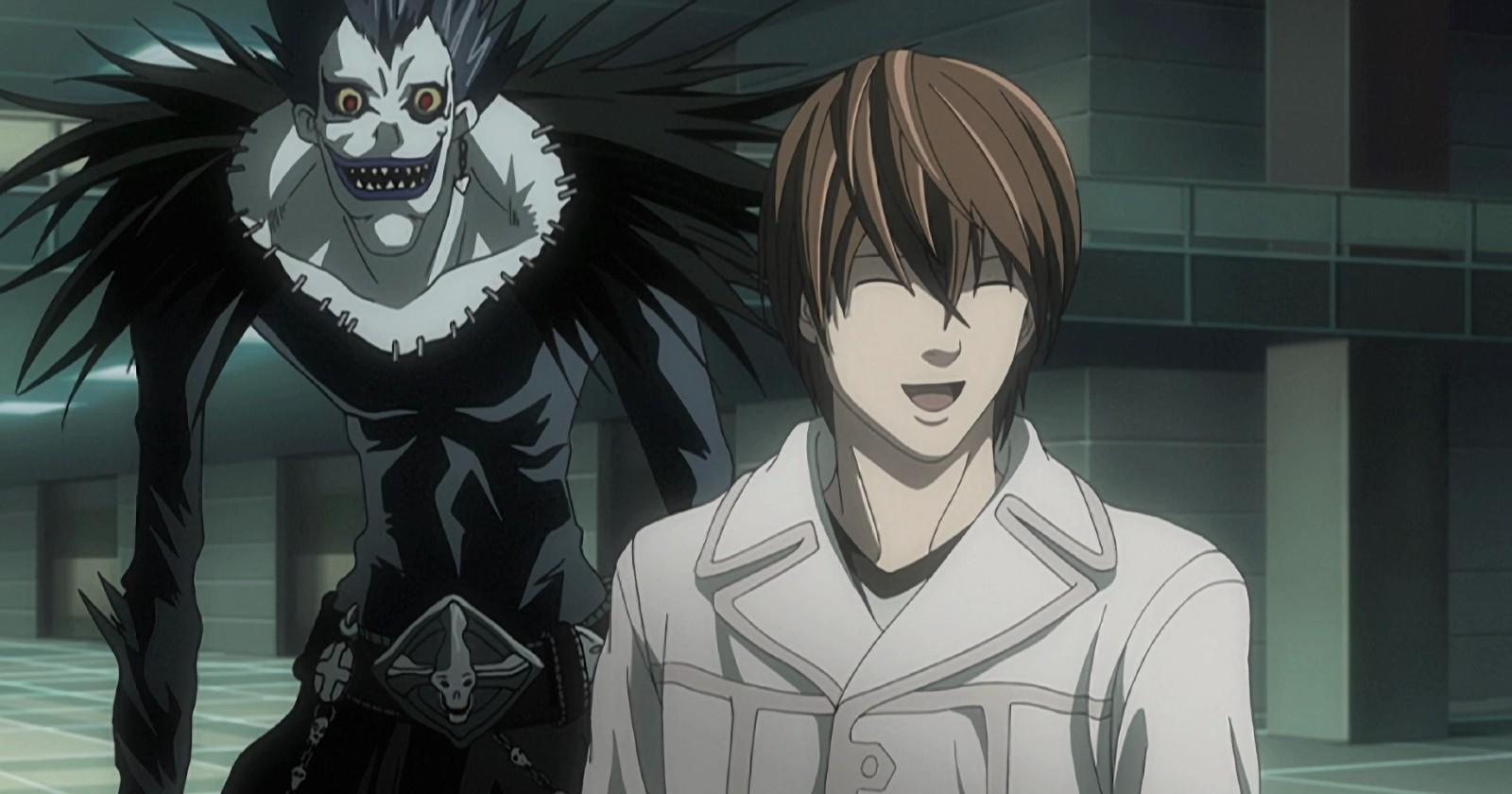 Death Note Ryuk y Yagami Light