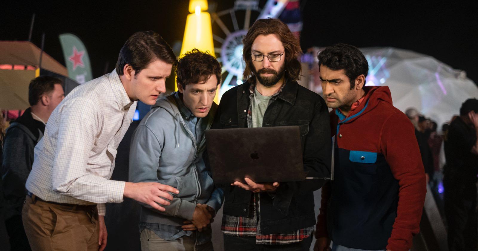Protagonistas de Silicon Valley en la primera temporada.