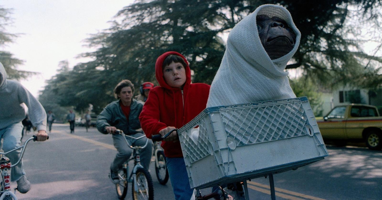 Henry Thomas en E.T. el extraterrestre