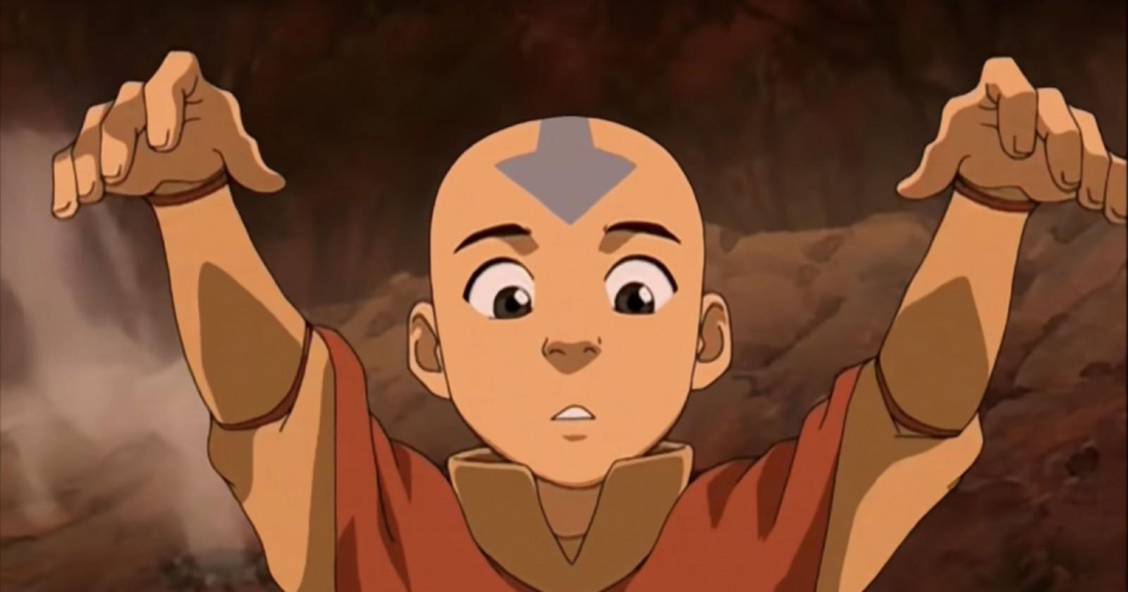 Avatar la leyenda de Aang, El Avatar Aang haciendo aire control.