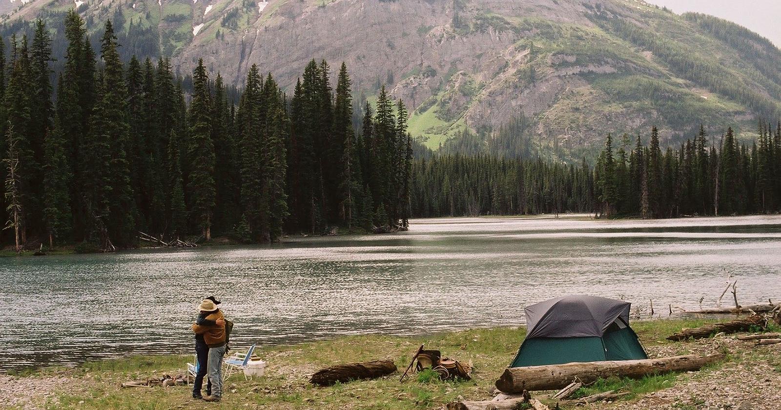 Las montañas de Alberta, donde se filmó la película